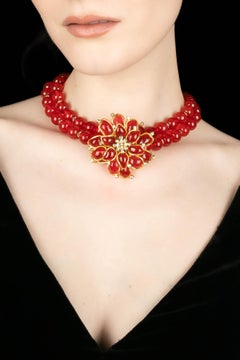 Chanel necklace by Karl Lagerfeld circa 1980