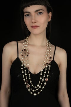 Collier Chanel par Karl Lagerfeld circa 2019