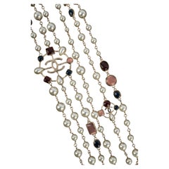 Collier Chanel par Karl Lagerfeld circa 2019