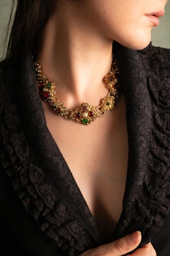 Chanel necklace by Karl Lagerfeld circa late 1980s