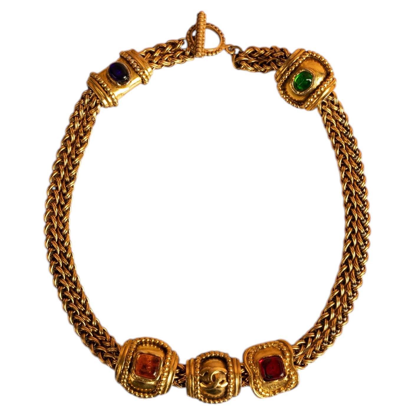 Collana Chanel di Karl Lagerfeld Autunno 1996
