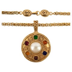 Chanel necklace by Karl Lagerfeld Fall-Winter 1995