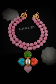 Chanel necklace by Karl Lagerfeld Spring-Summer 1992
