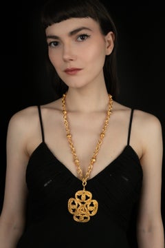 Chanel necklace by Karl Lagerfeld Spring-Summer 1992