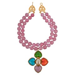 Chanel necklace by Karl Lagerfeld Spring-Summer 1992