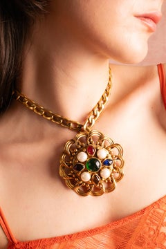 Chanel necklace by Karl Lagerfeld Winter 1988-1989