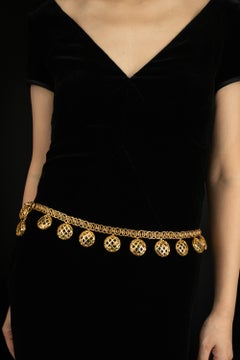 Chanel necklace 'cages' by Karl Lagerfeld circa 1990