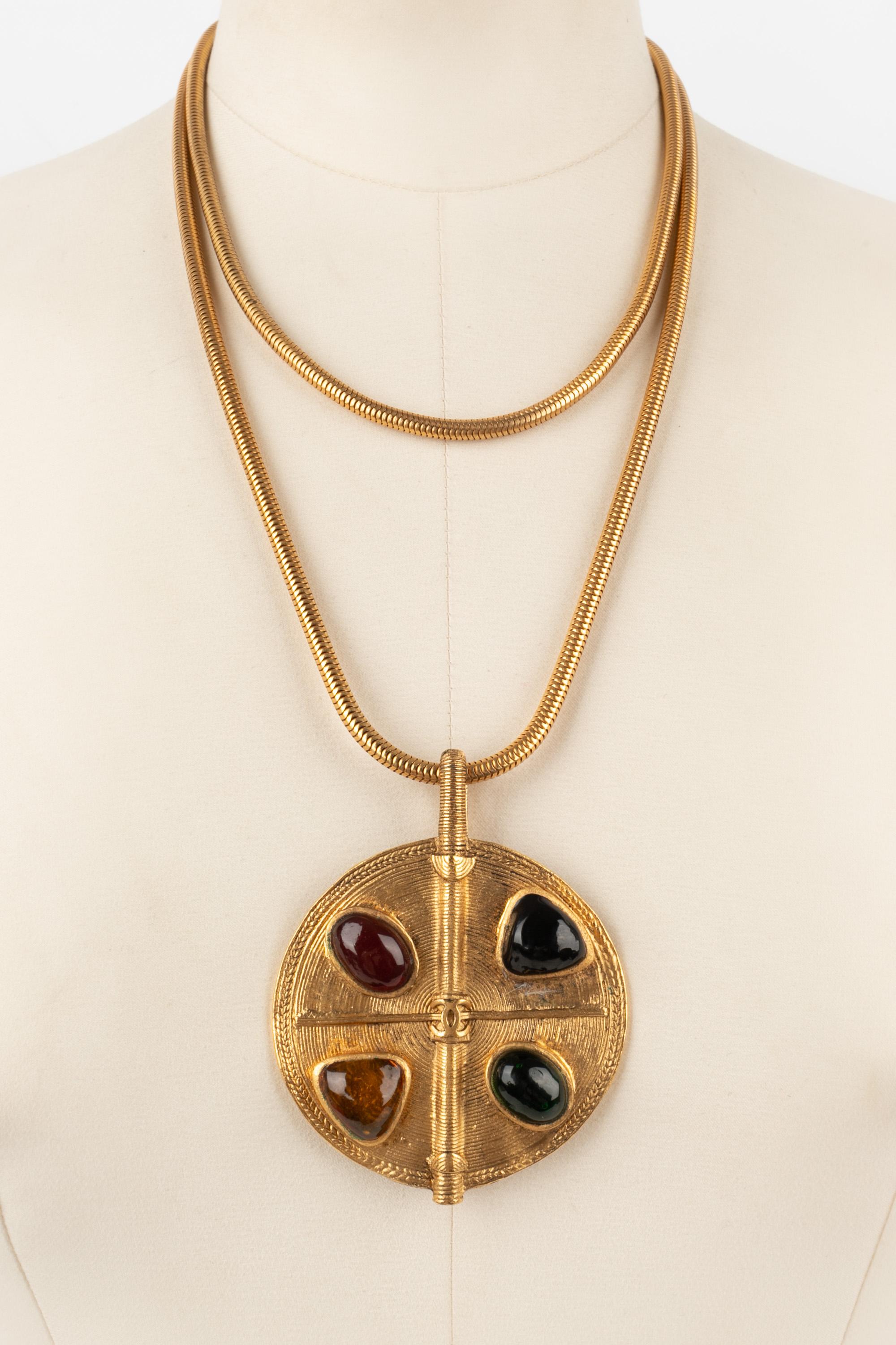 Chanel necklace Haute Couture en vente 1