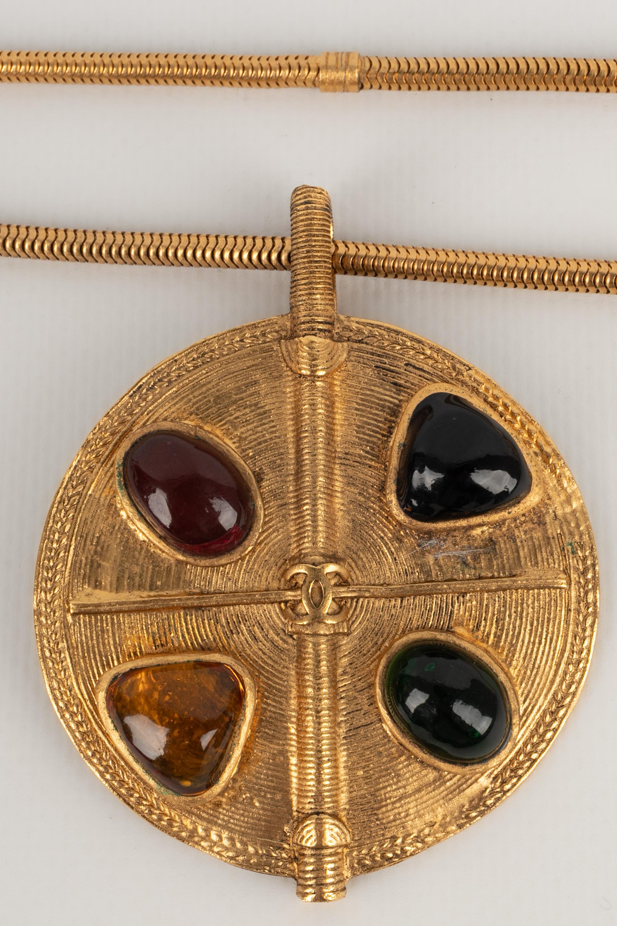 Chanel necklace Haute Couture en vente 2