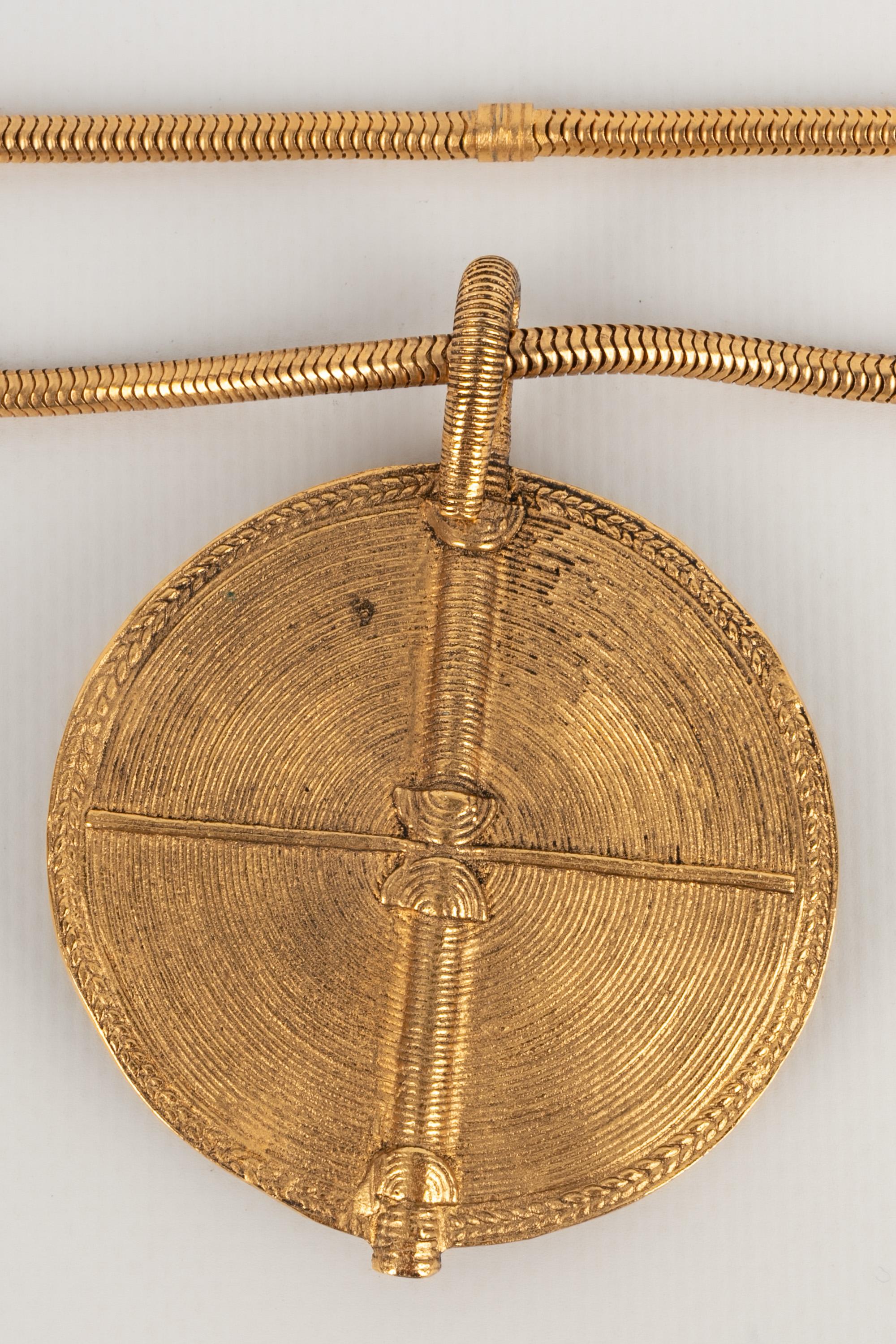 Chanel necklace Haute Couture en vente 3