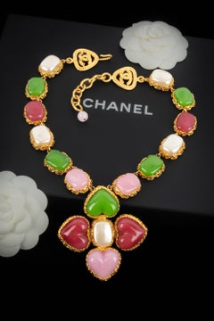 Chanel necklace 'heart' Summer 1992