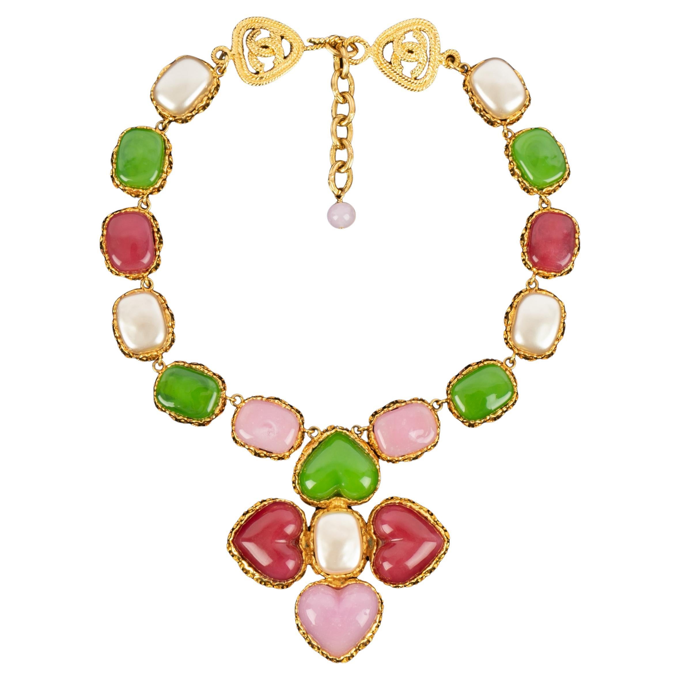 Collier Chanel "cœur" été 1992