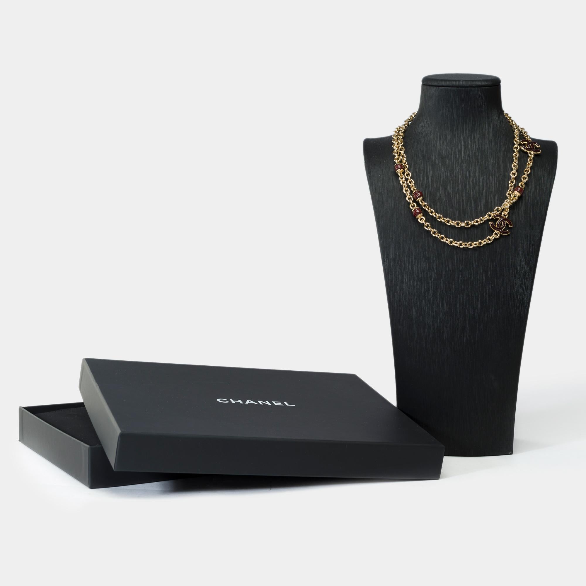 Type​​​ ​of​​​ ​jewelry:​​​ ​Long​ ​necklace
Brand:​ ​Chanel
Model:​ ​CC
Material:​ ​Metal
Color:​​​ ​​Gold​​ ​​with​​ ​​CC​​ ​​brown
Dimensions:​ ​43-46​ ​cm
Condition:​​​ ​​​​​​ ​​​condition​​​ ​​​new-never​​​ ​​​worn
Reference:​​​ ​​​101978
sold​