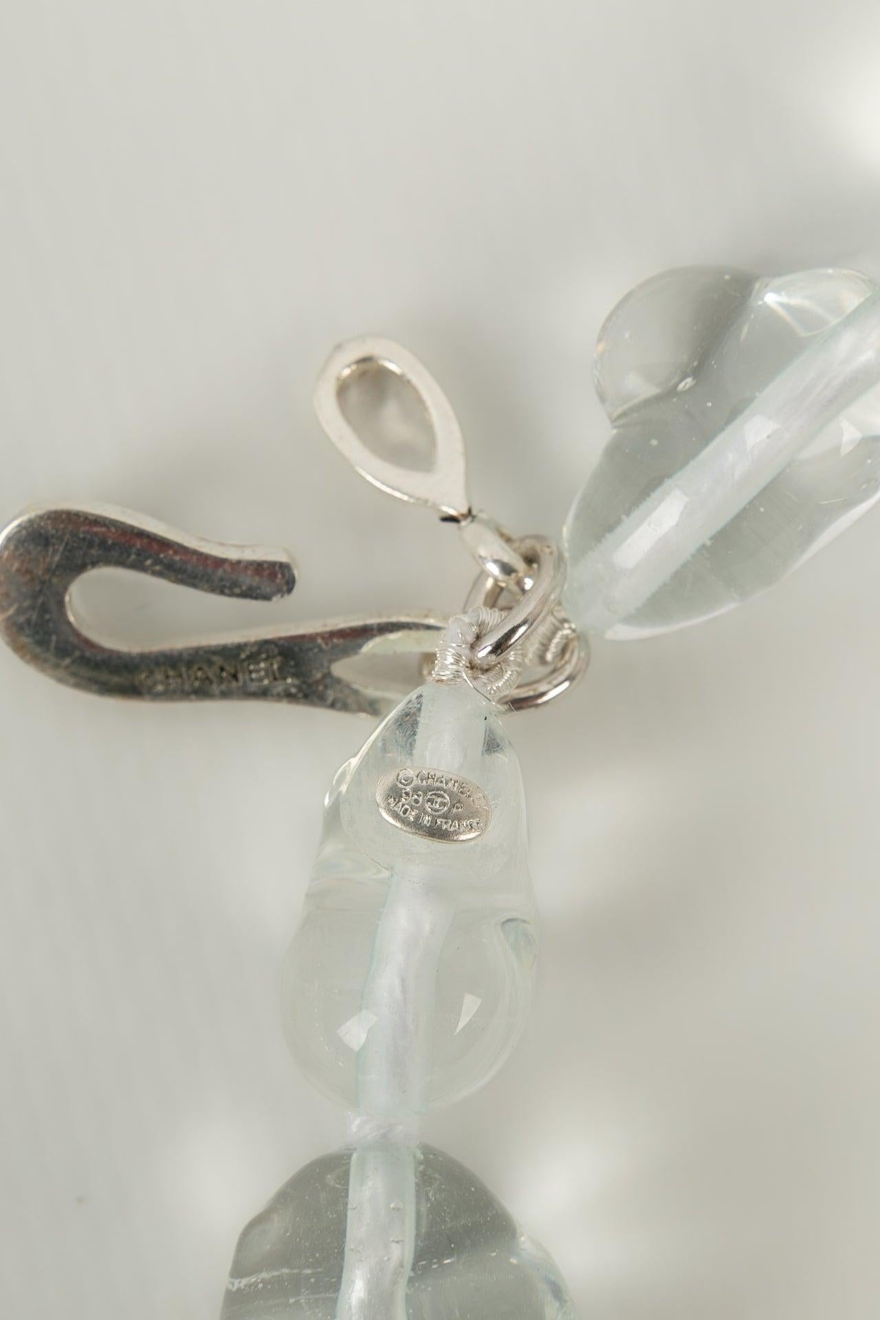 Chanel Halskette aus Barockglasperlen, 1998 Damen im Angebot
