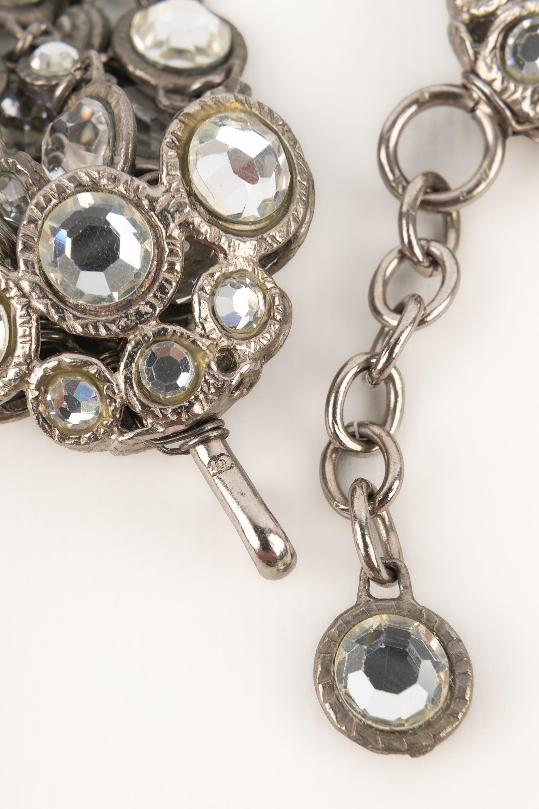 Chanel Necklace Ornamented Rhinestones, 1998 3