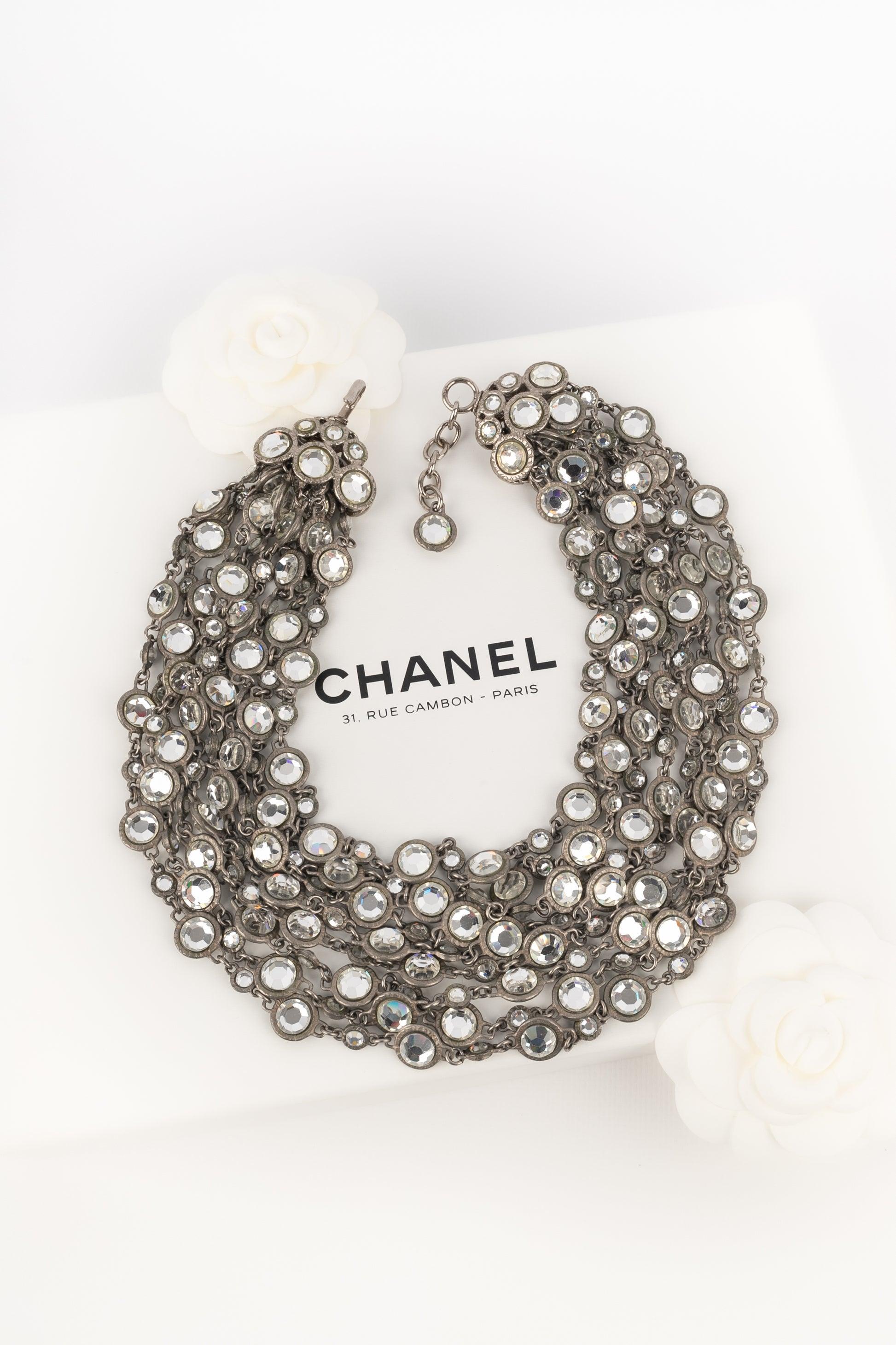 Chanel Necklace Ornamented Rhinestones, 1998 4