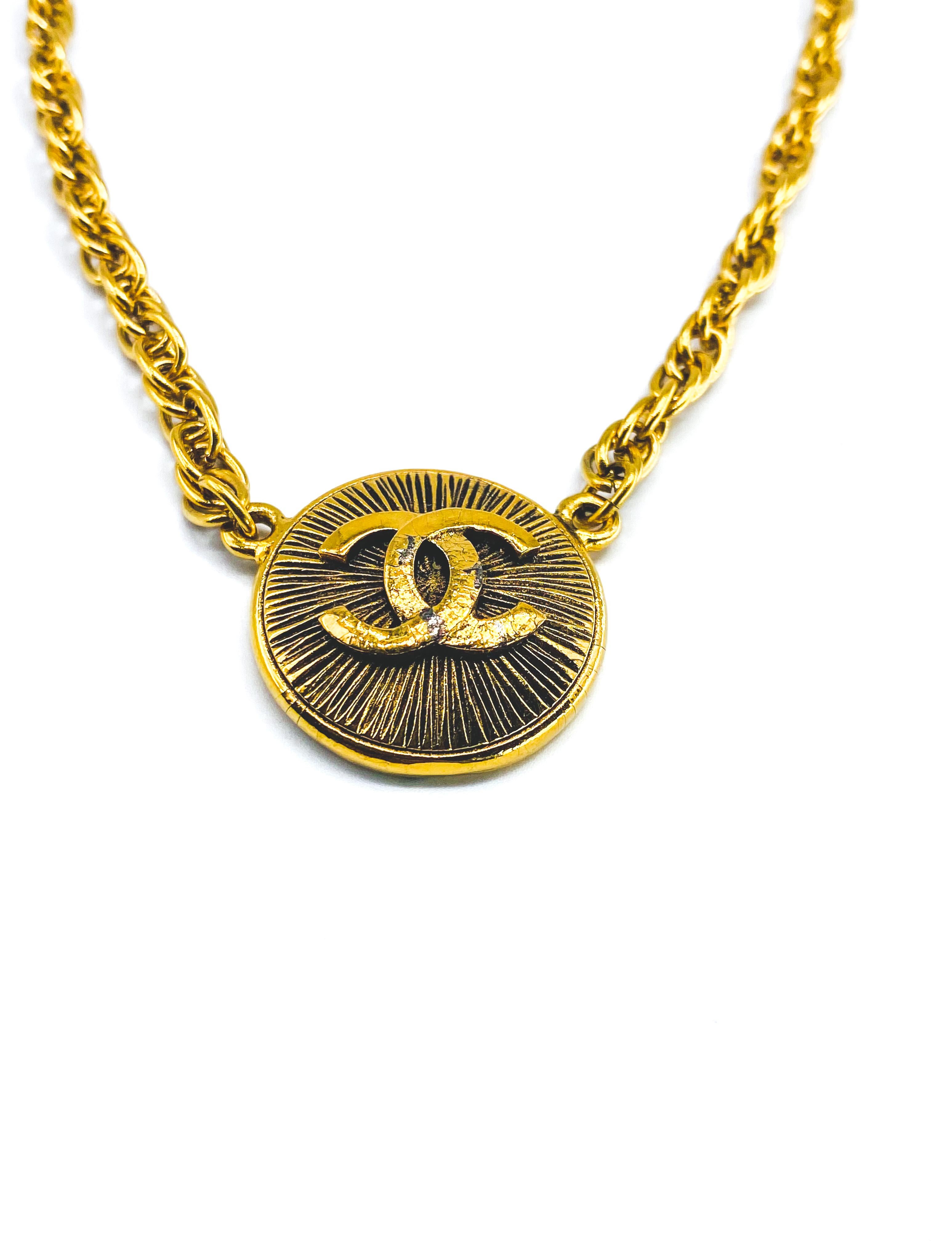 CHANEL Necklace Vintage 1980s In Good Condition In London, GB