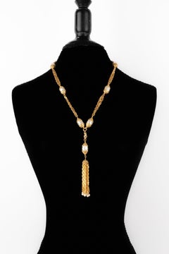 Chanel Necklace with Costume Pearls, 1997