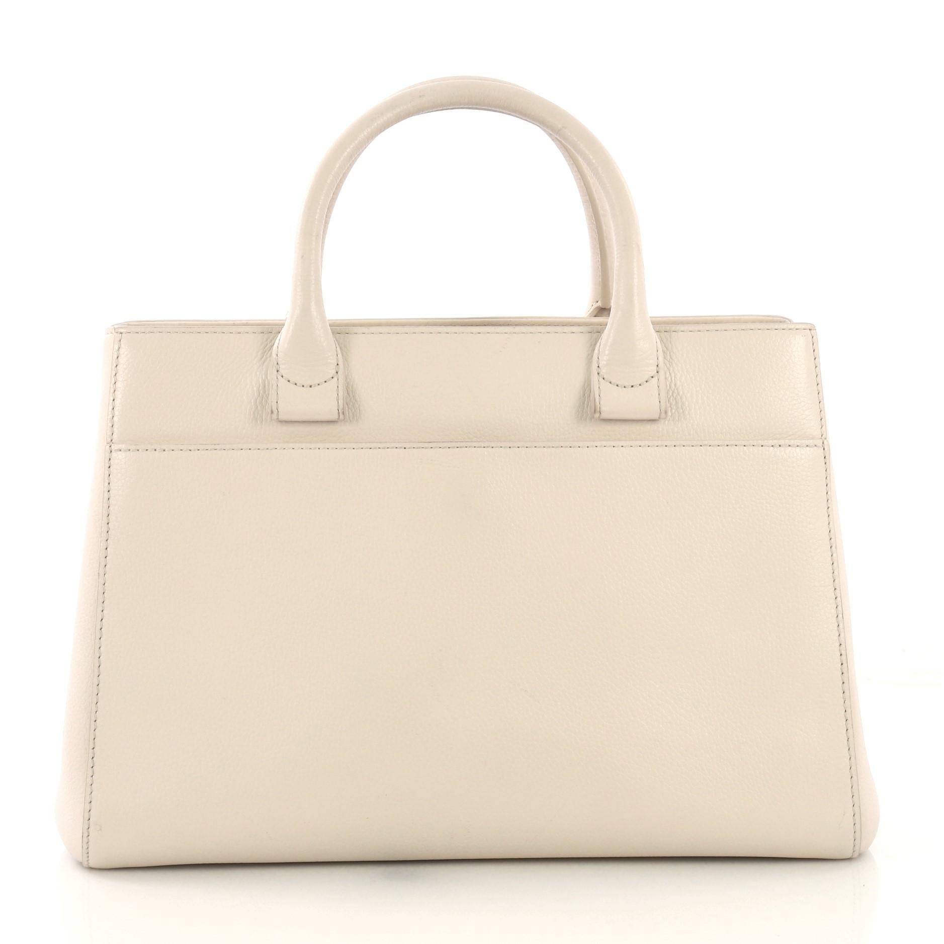 Chanel Neo Executive Tote Grained Calfskin Small In Excellent Condition In NY, NY