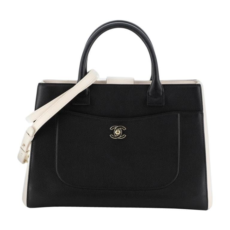 Chanel Neo Executive Tote Grained Calfskin Small