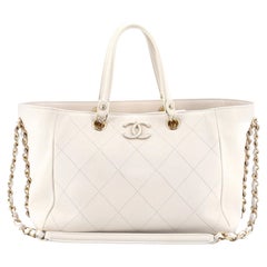 Chanel Neo Soft Shopping Tote Quilted Bullskin Small