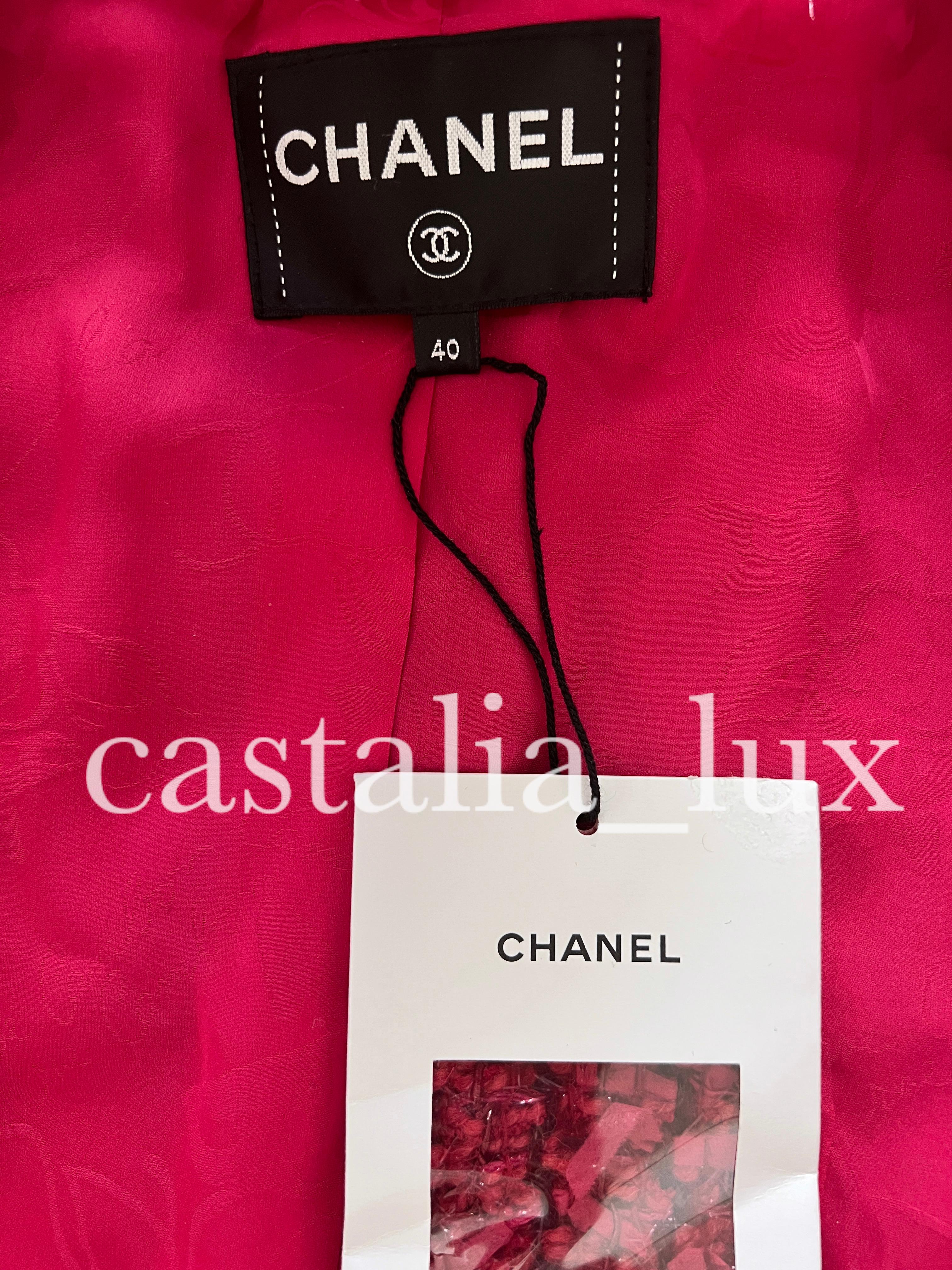 Chanel Nouveau 10K Paris / Cosmopolite Lesage Veste en tweed en vente 7