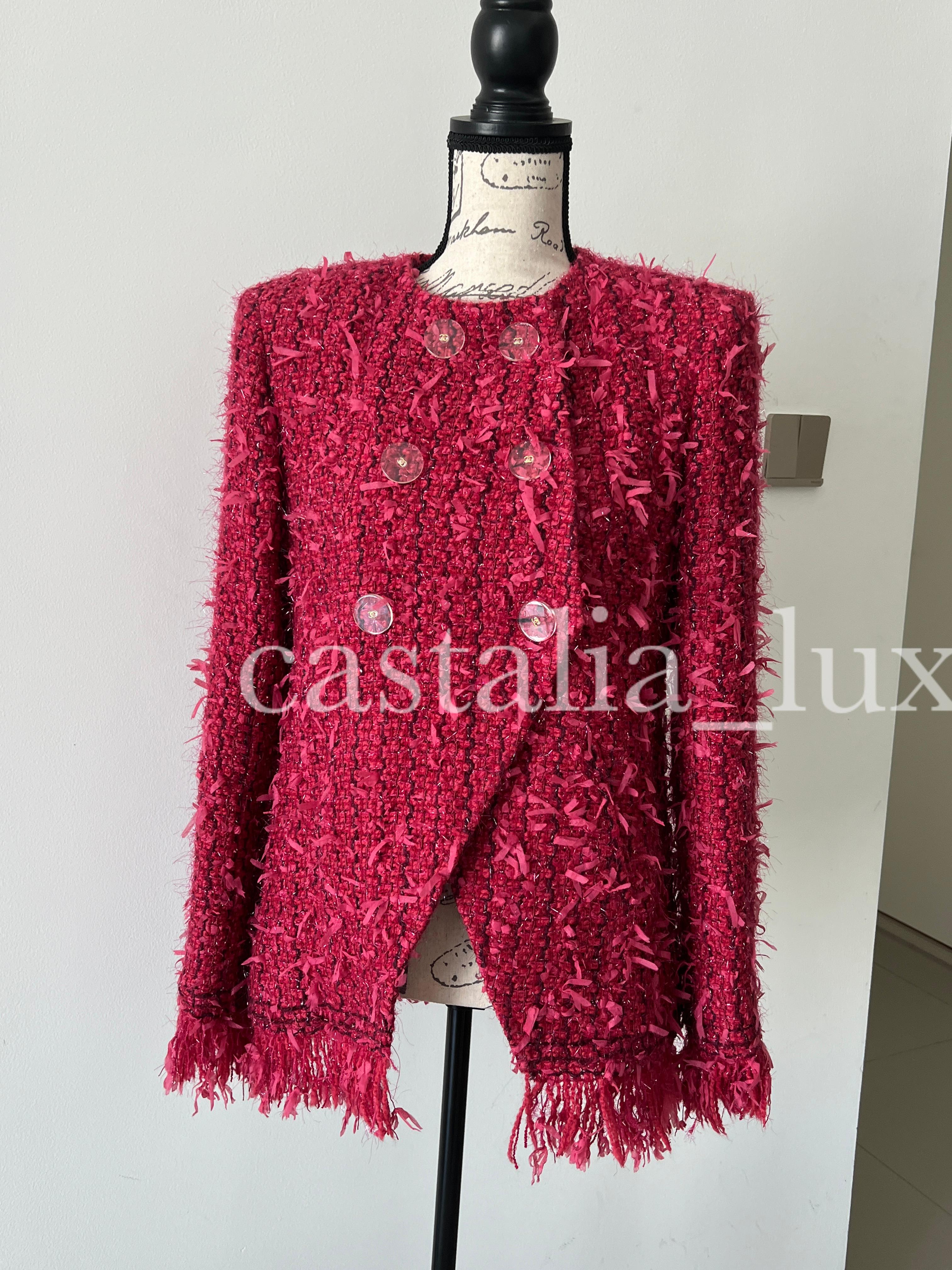 Chanel Nouveau 10K Paris / Cosmopolite Lesage Veste en tweed en vente 3