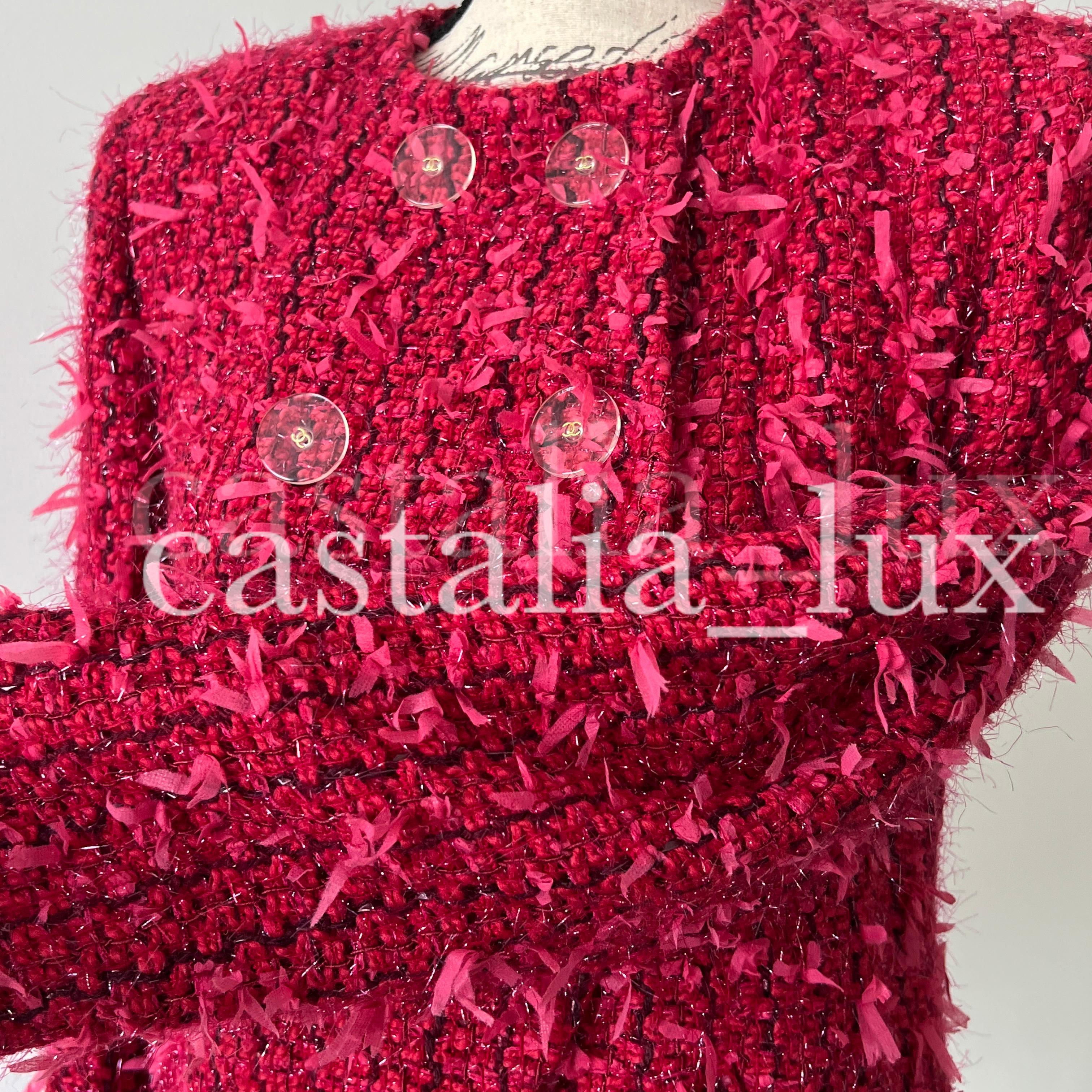 Chanel Nouveau 10K Paris / Cosmopolite Lesage Veste en tweed en vente 5