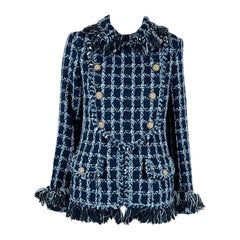 Chanel New 11K$ Paris / Dallas Runway Tweed Jacket