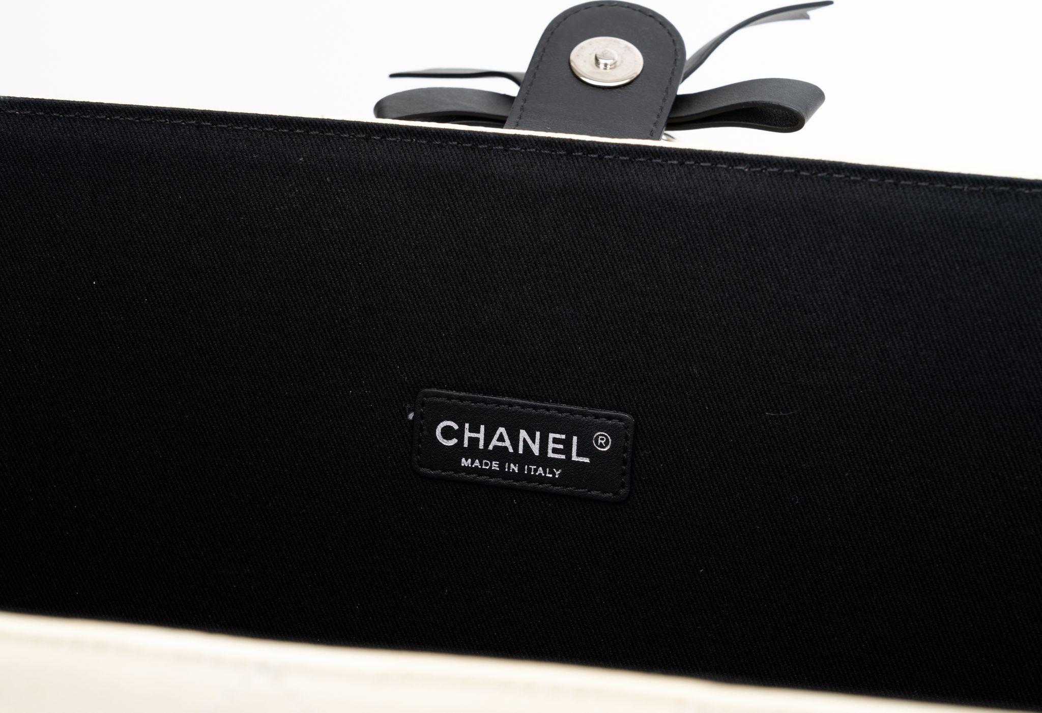 Chanel New 2014 White Portfolio Clutch 5