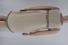 Chanel New 2016  Ribbon Embellished Dress 40 Rare