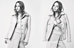 CHANEL New 2017 Timeless CC Buttons Black Tweed Jacket
