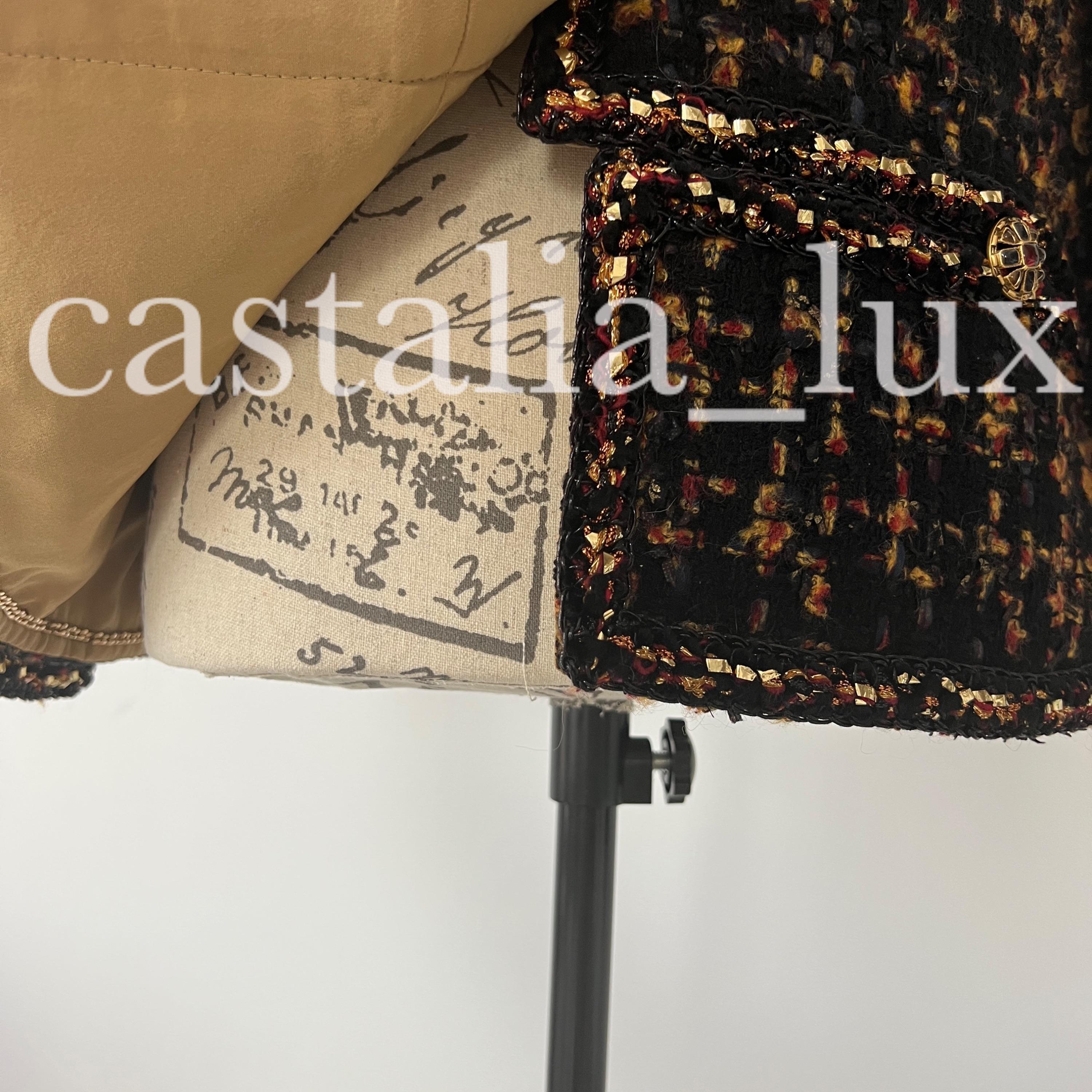 Chanel New 2019 Most Hunted Black Tweed Jacket 5