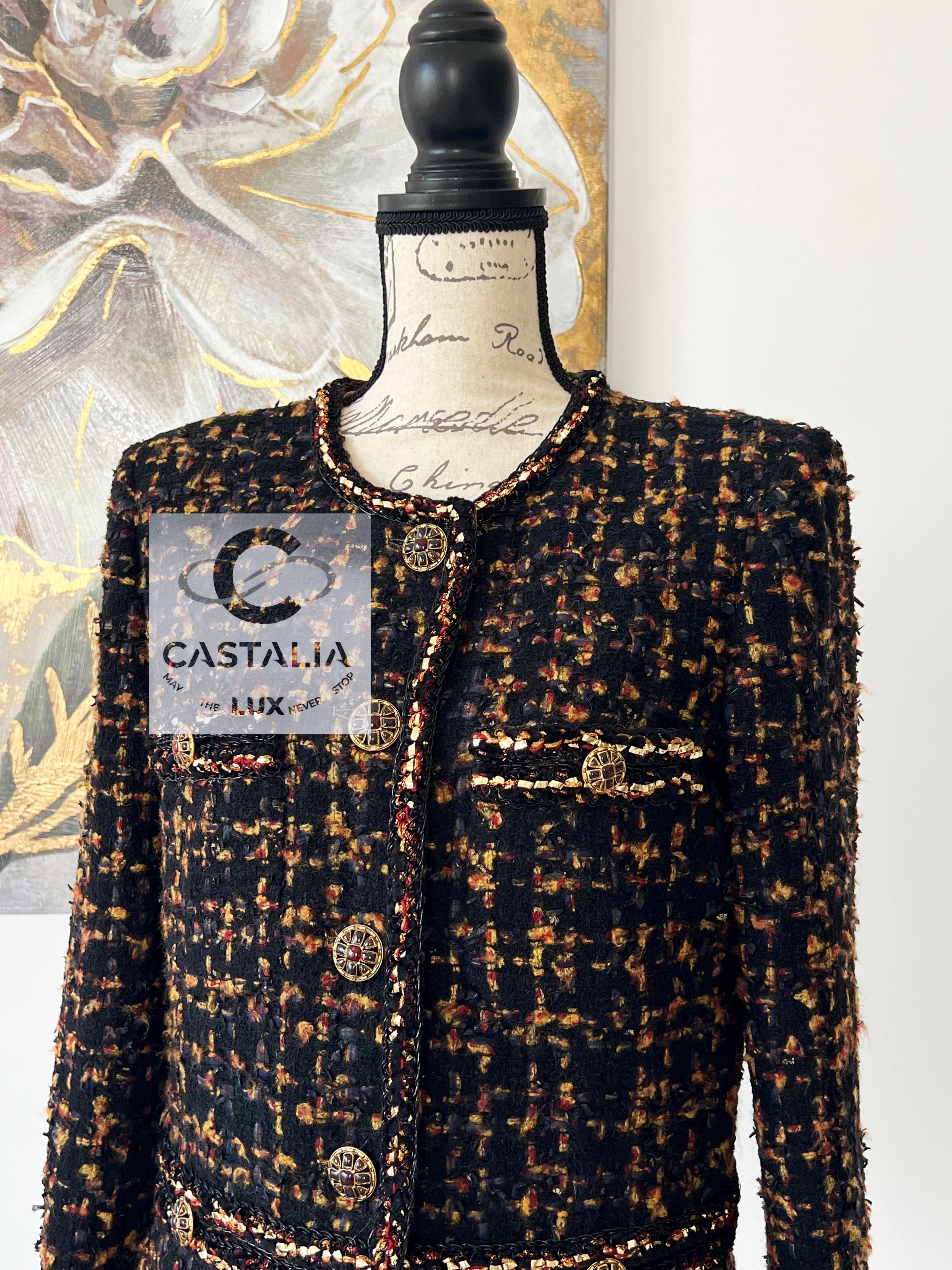 Women's or Men's Chanel New 2019 Most Hunted Black Tweed Jacket