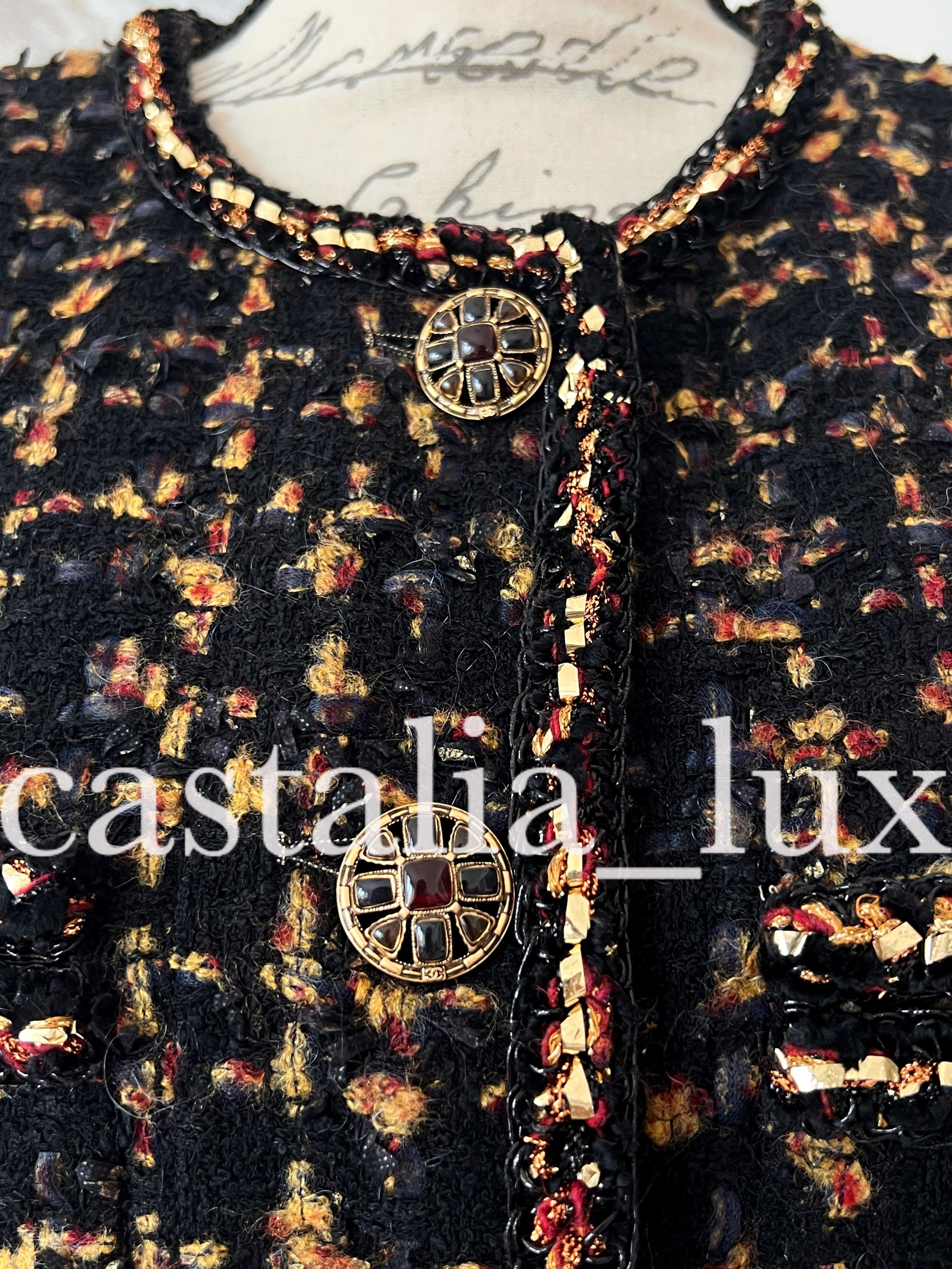 Chanel New 2019 Most Hunted Black Tweed Jacket 1