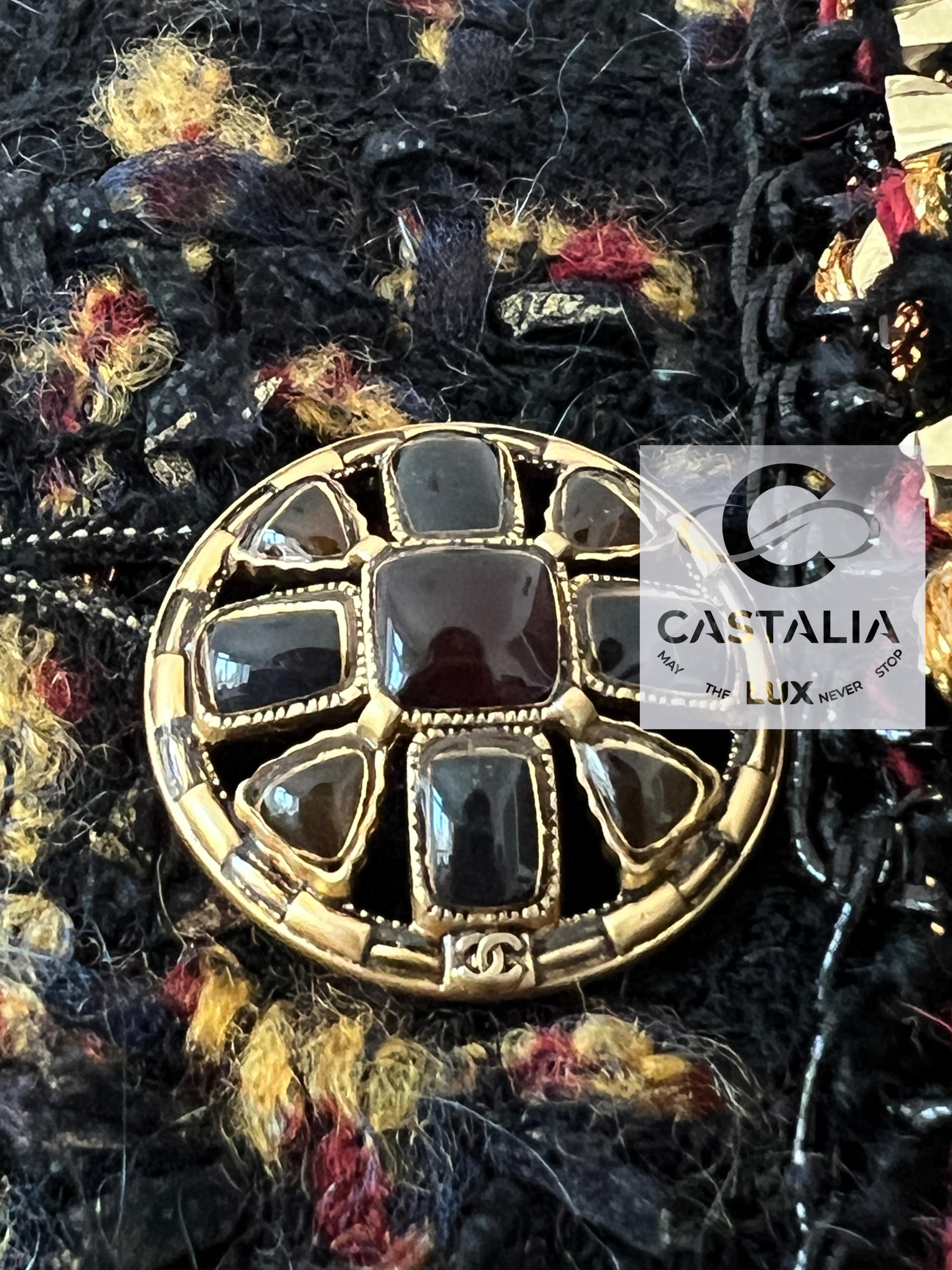 Chanel New 2019 Most Hunted Black Tweed Jacket 3