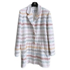 CHANEL New 2019 Spring Runway Tweed Jacket 40 FR