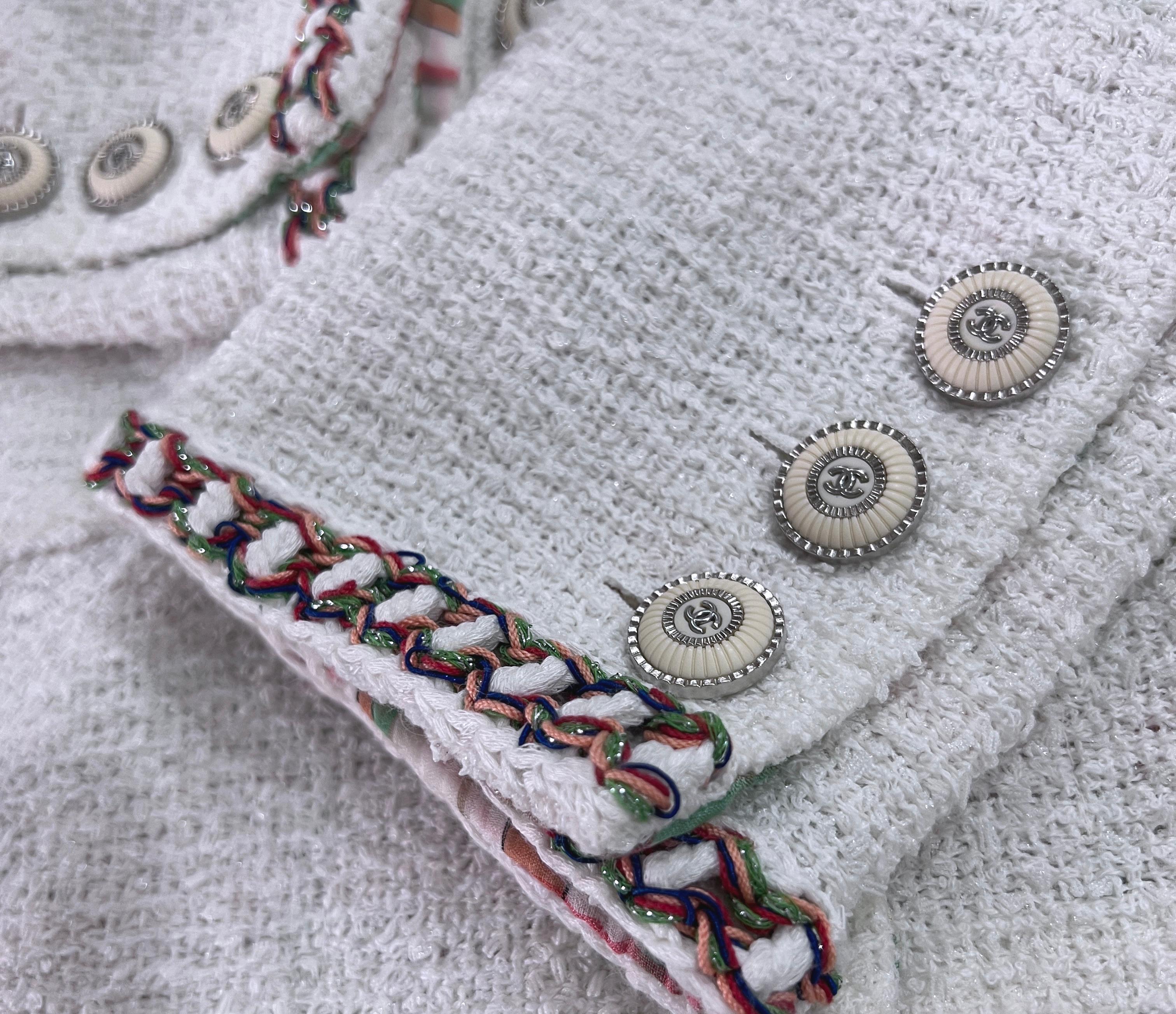 Chanel New 2020 Cruise Runway Tweed Jacket 3