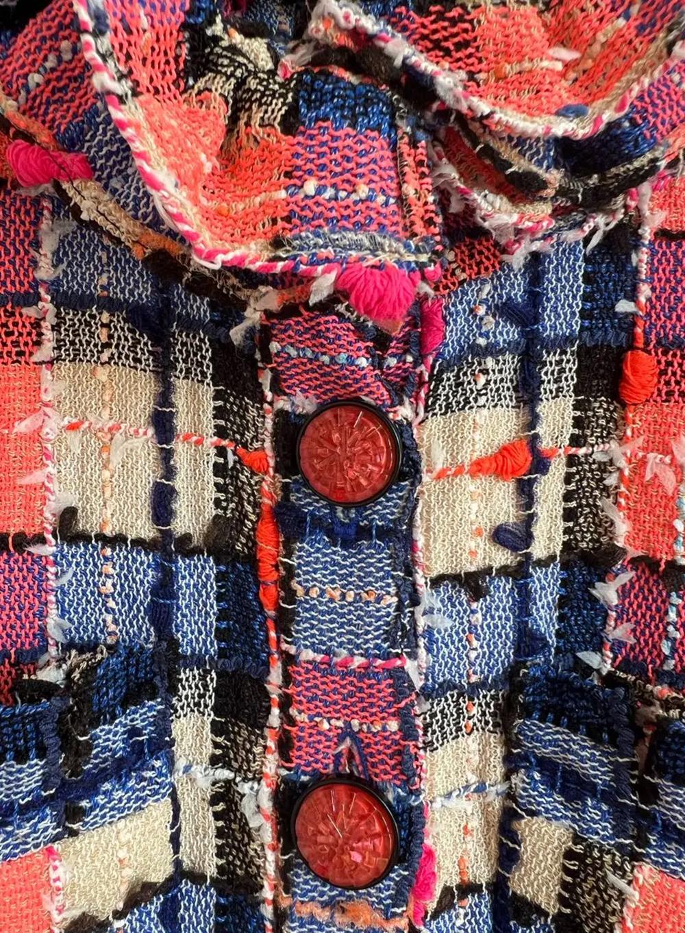Chanel New 2020 Hailey Bieber Vogue Cover Tweed Jacket 9