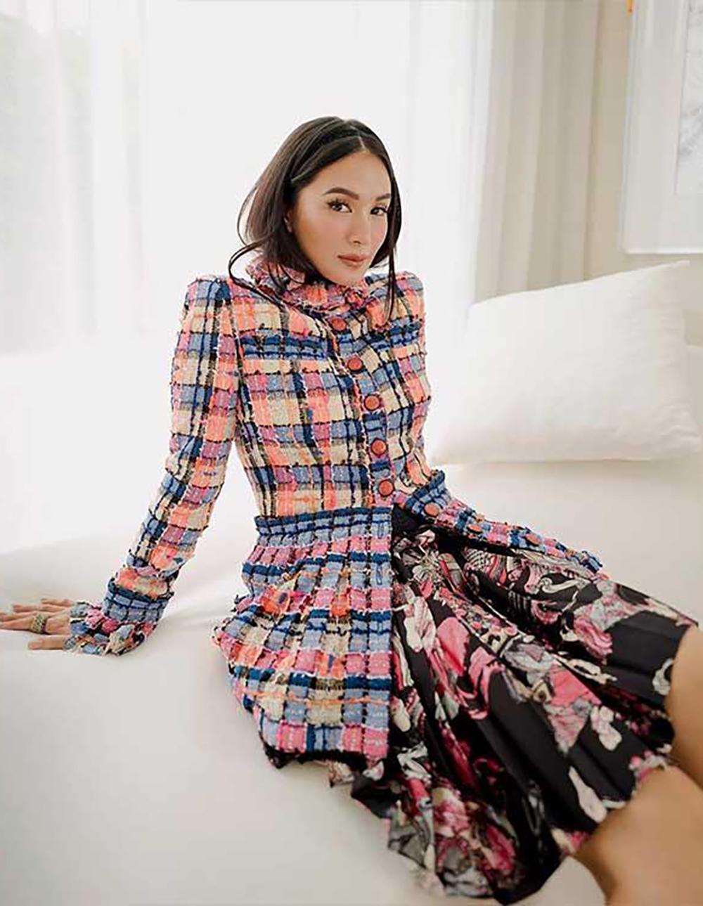 Chanel New 2020 Hailey Bieber Vogue Cover Tweed Jacket 1