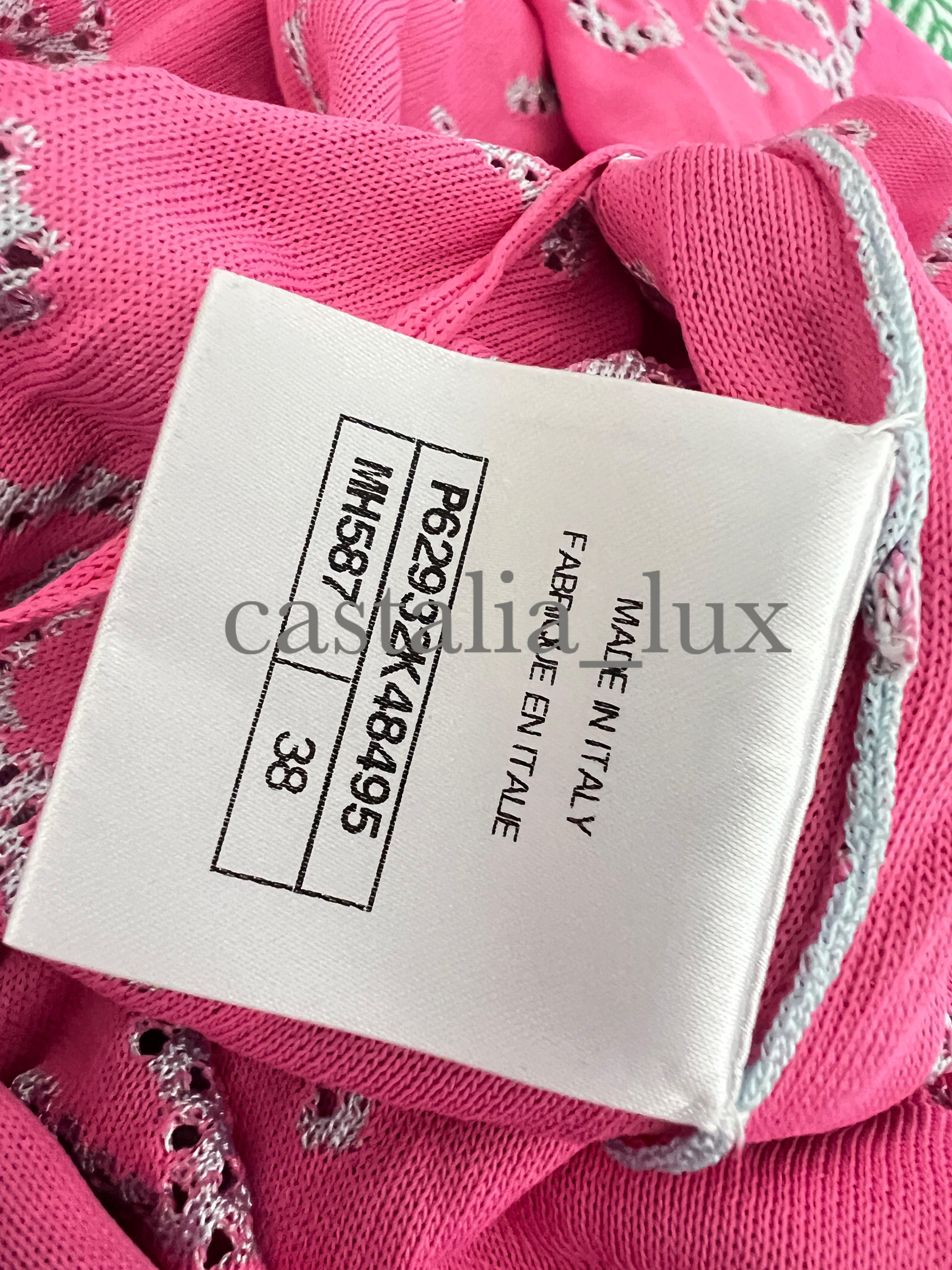 Chanel New 2020 Logo Collectible Kimono Cardigan 6