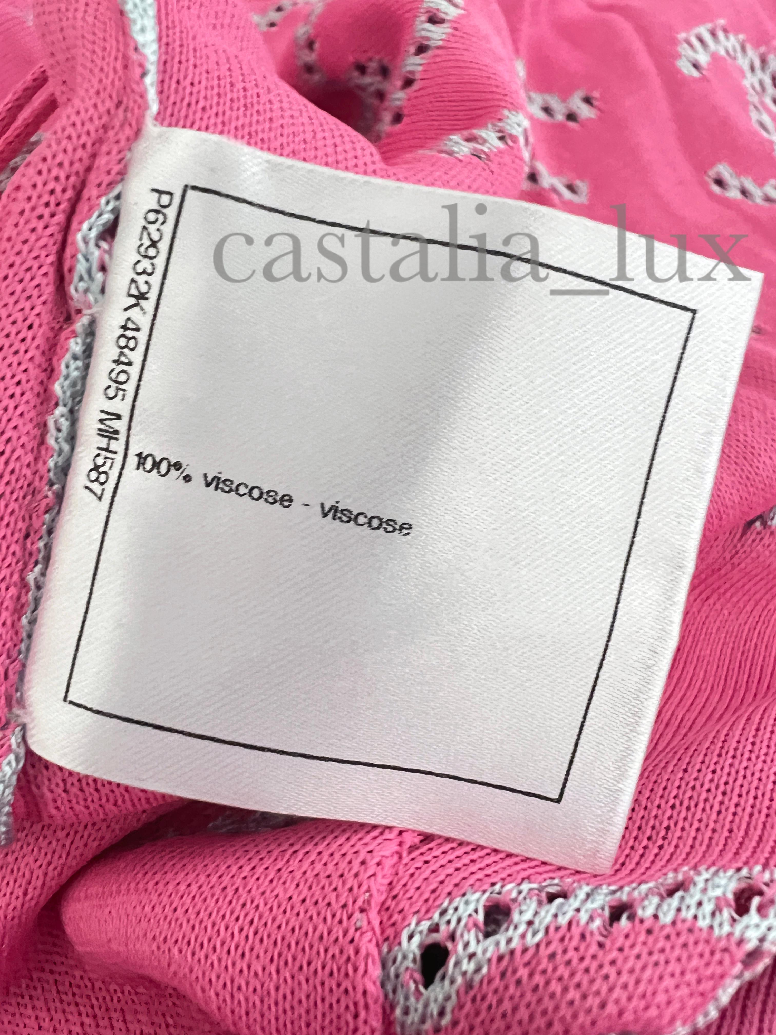 Chanel New 2020 Logo Collectible Kimono Cardigan 7