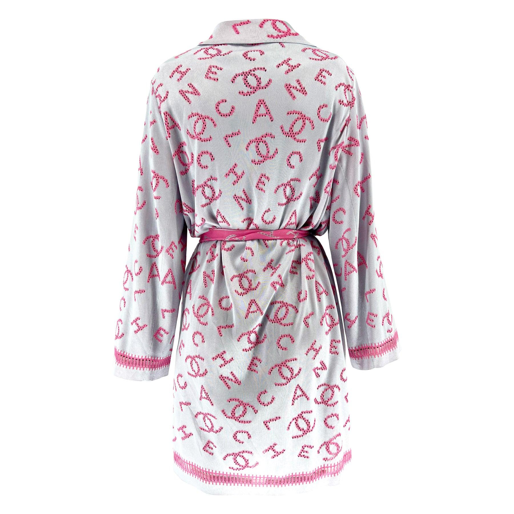 Chanel New 2020 Logo Collectible Kimono Cardigan 3