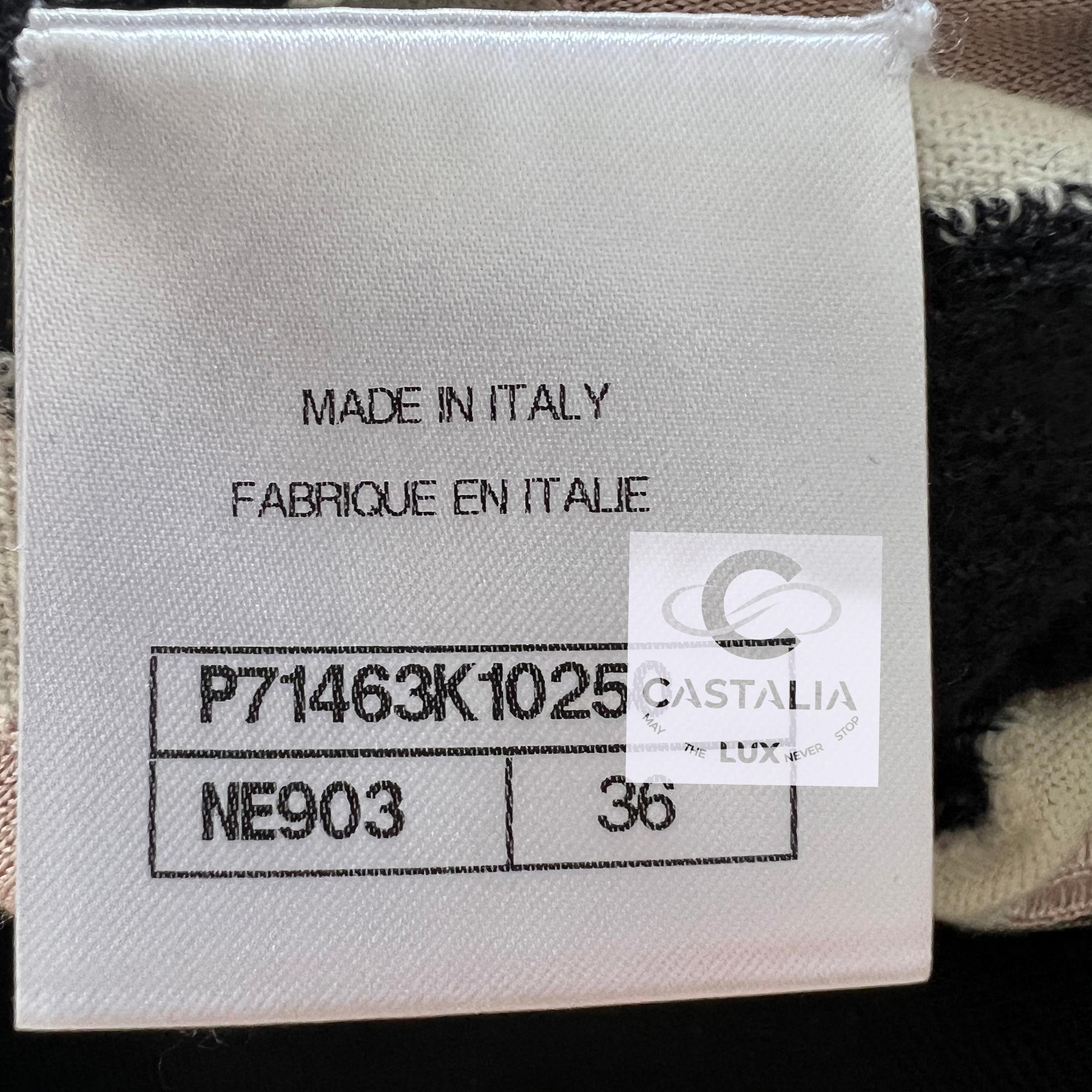 Chanel New 2022 CC Hearts Cashmere Jumper 4