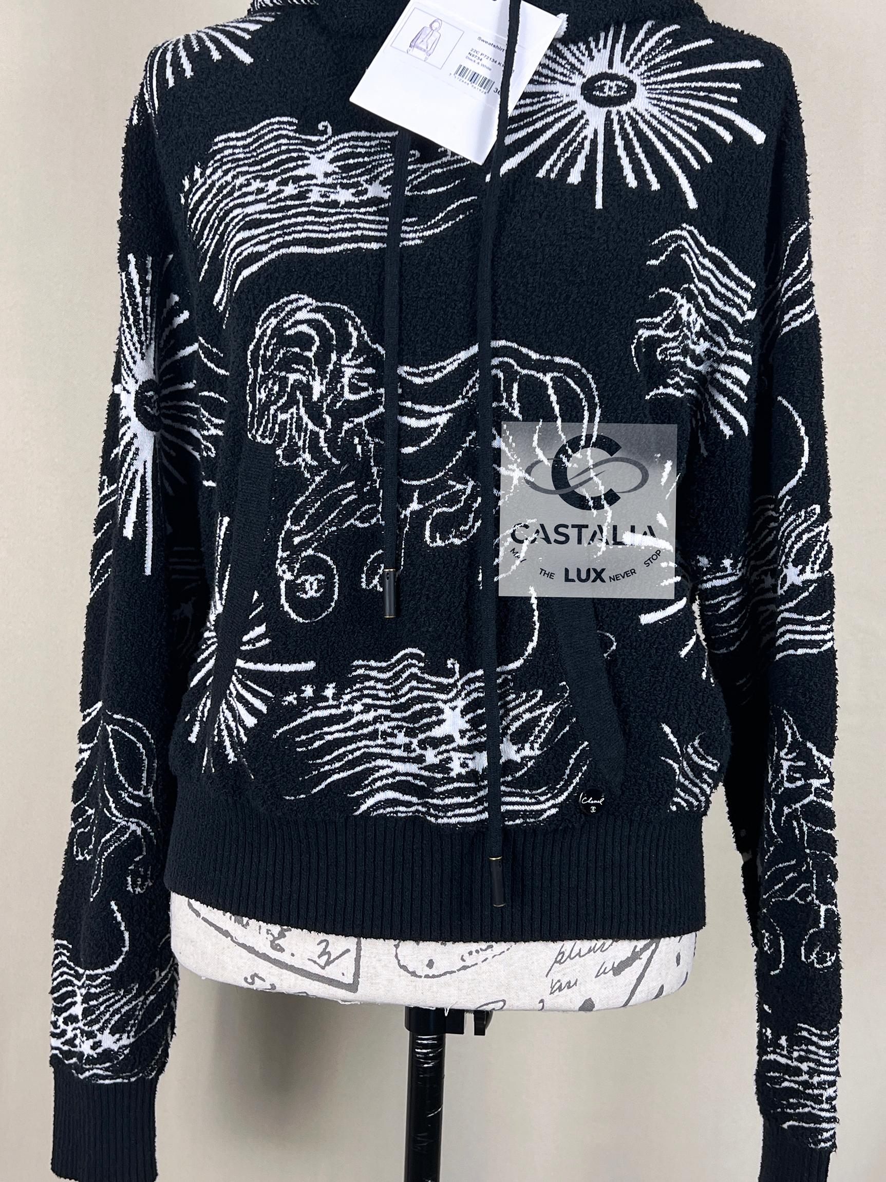 Chanel New 2022 Cruise CC Logo Hoodie 1