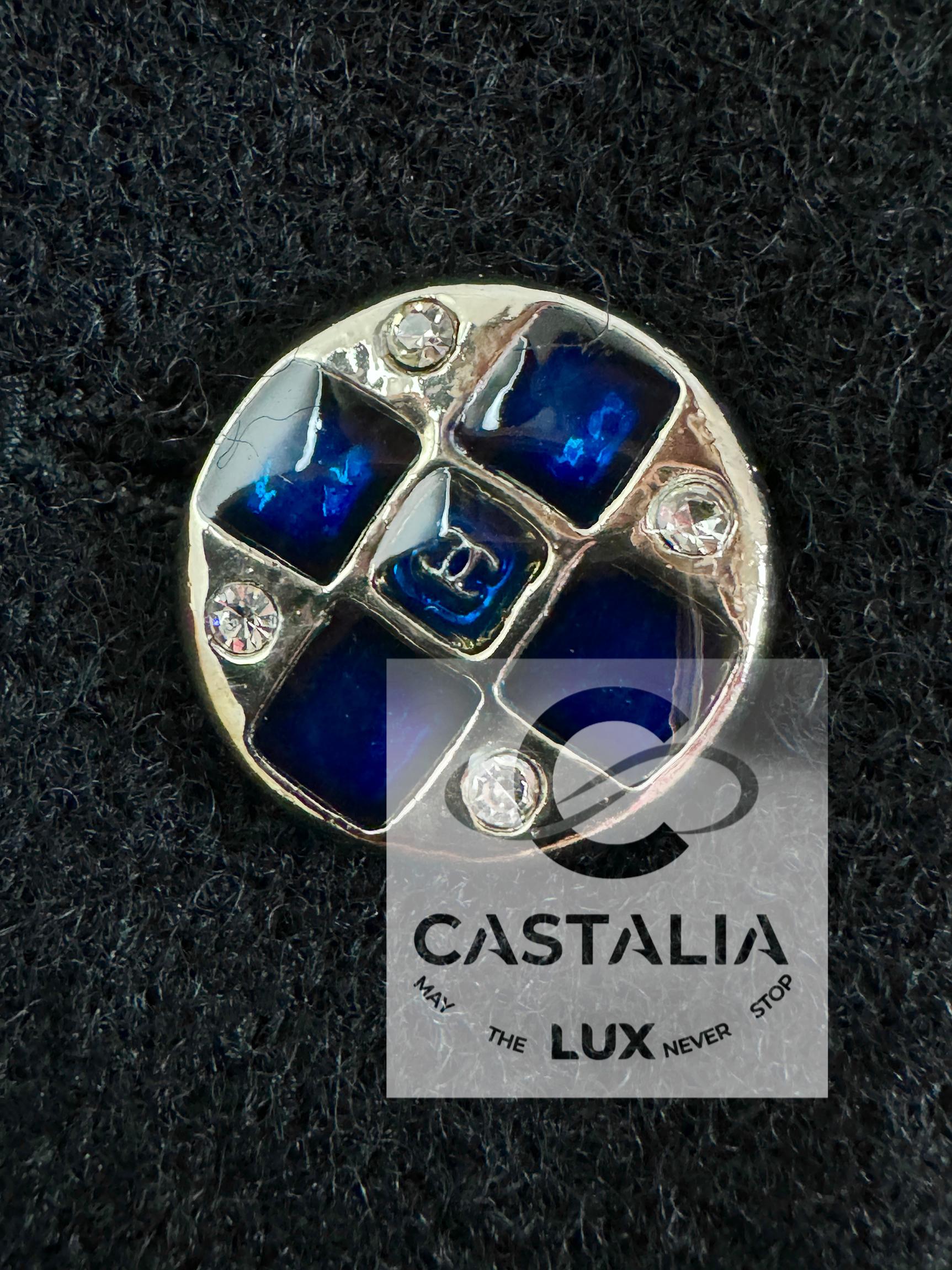 CHANEL Nueva 2022 Pasarela Chaqueta de tweed negro 34 FR en venta 4