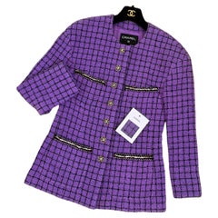 Chanel New 2022 Spring Ad Campaign Tweed Jacket