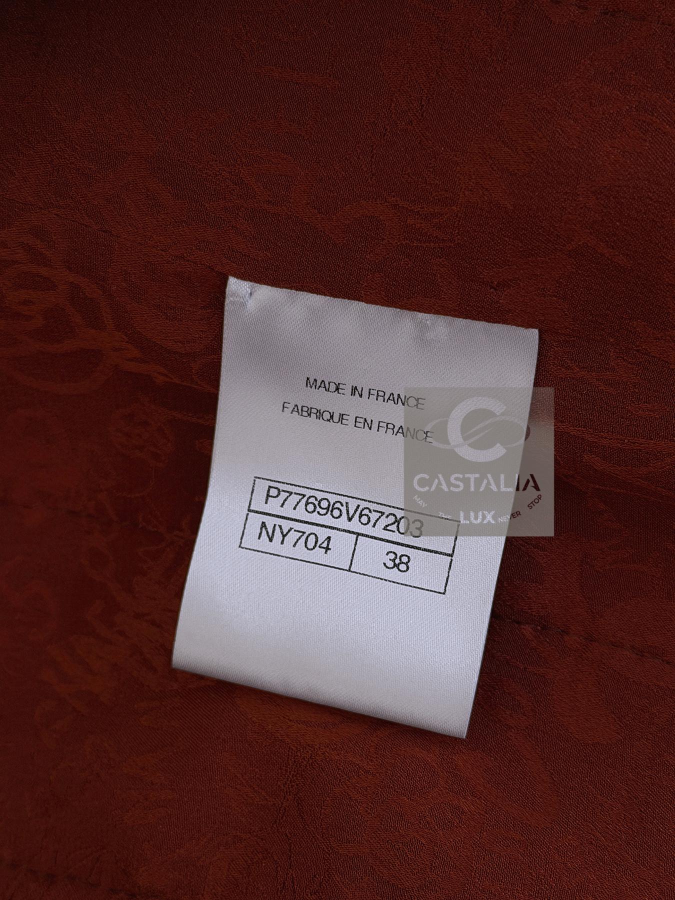 CHANEL New 2024 Paris / Manchester Fuchsia Tweed Jacke 38 FR im Angebot 12