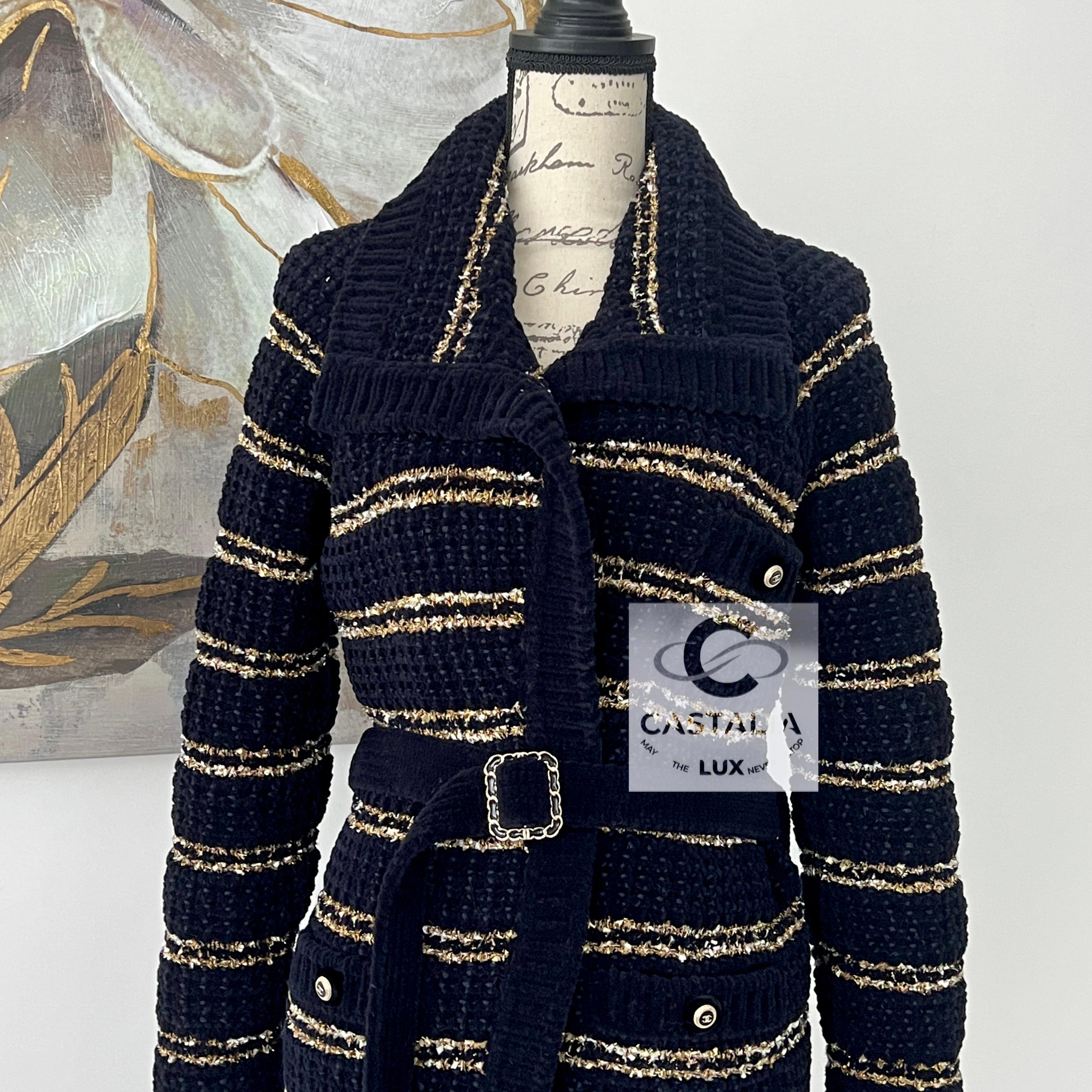 Chanel New 31 Rue Cambon Runway Relaxed Coat 5