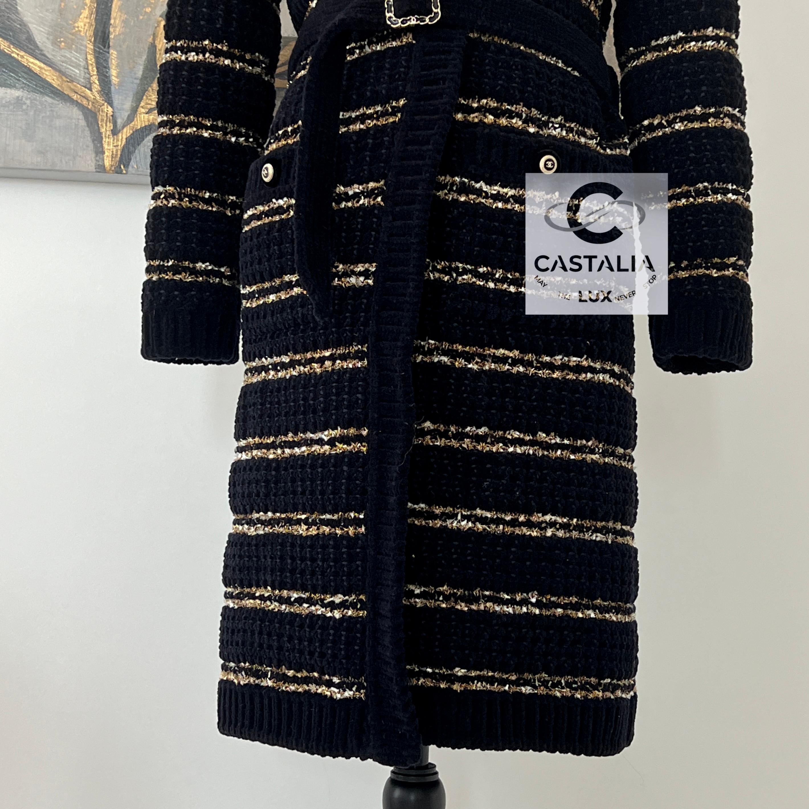 Chanel New 31 Rue Cambon Runway Relaxed Coat 6